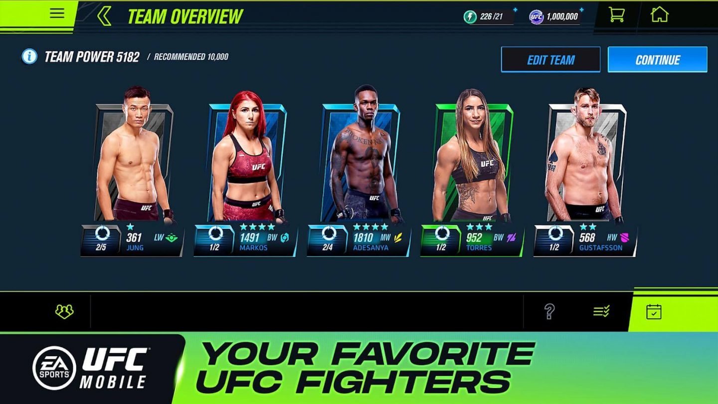 EA SPORTS UFC Mobile 2 dành cho Android 1440x810