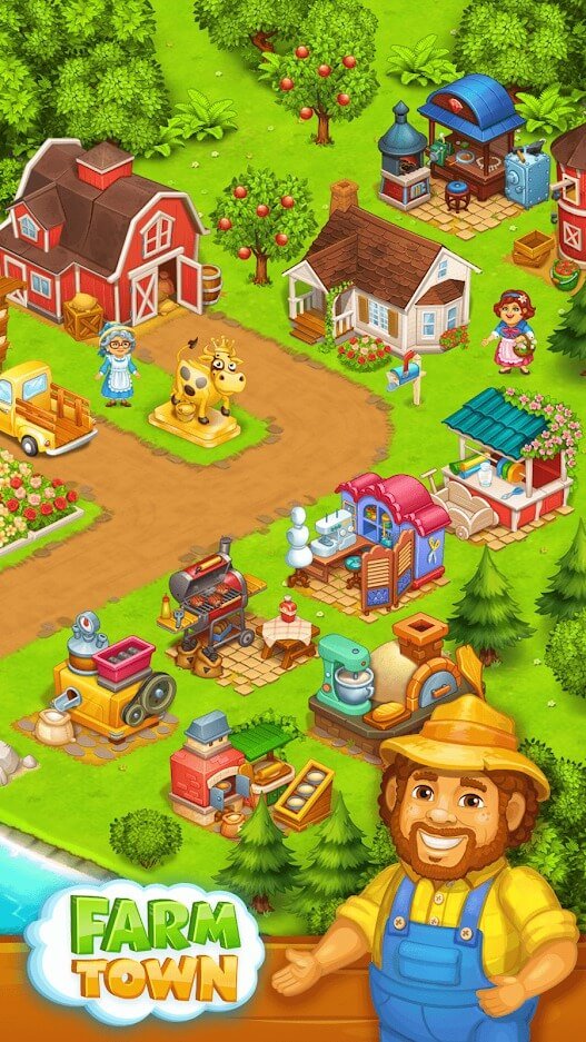 Farm Town MOD APK download
