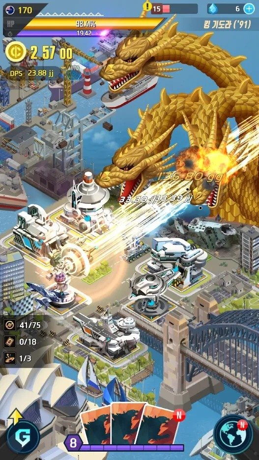 Apk Godzilla Defense Force