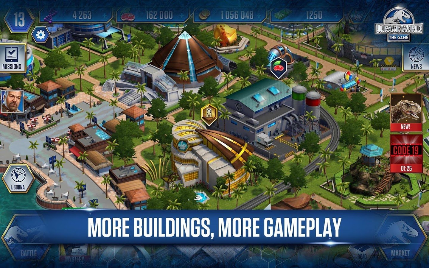 Jurassic World The Game screenshot