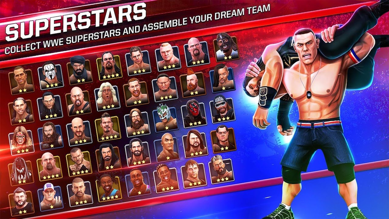 WWE Mayhem superstars