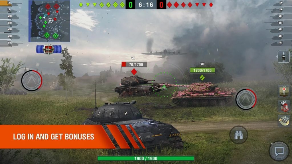 World of Tanks Blitz graphics 1024x576