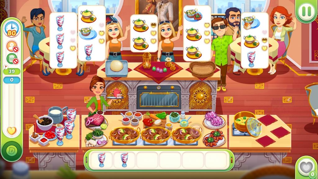 Gameplay của Delicious World 1024x576