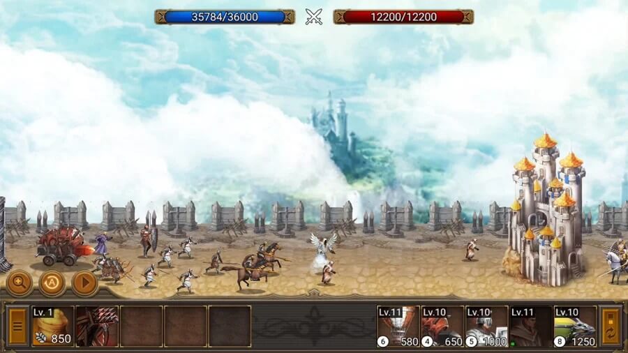 Trận chiến của bảy vương quốc Kingdom Wars2 cho Android