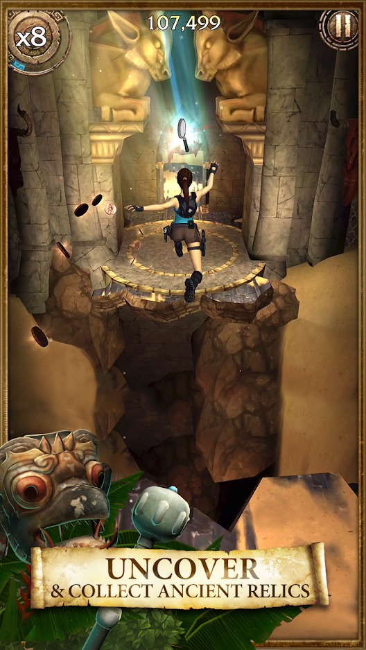 Đồ họa Lara Croft Relic Run
