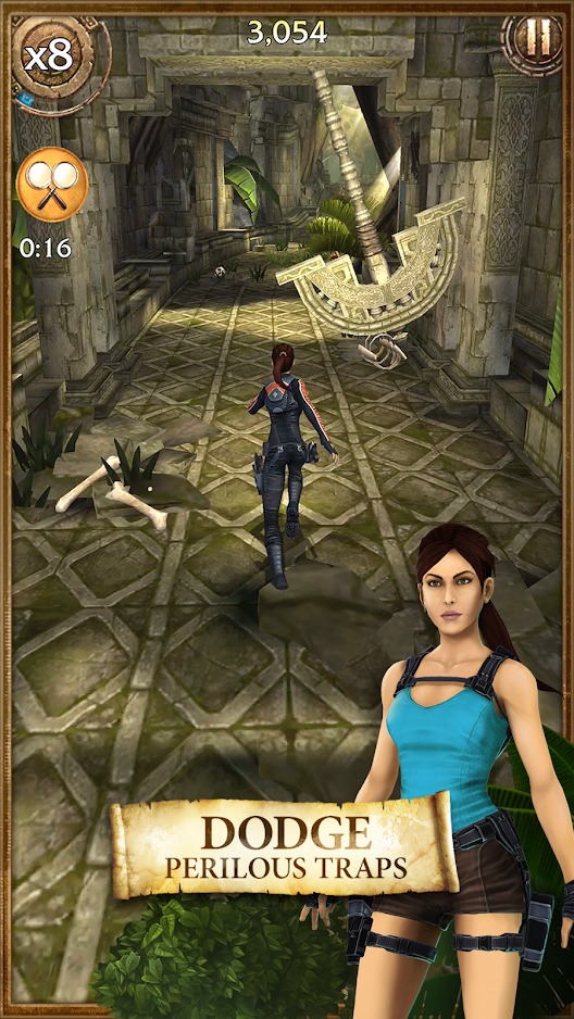 Chạy Thánh tích của Lara Croft