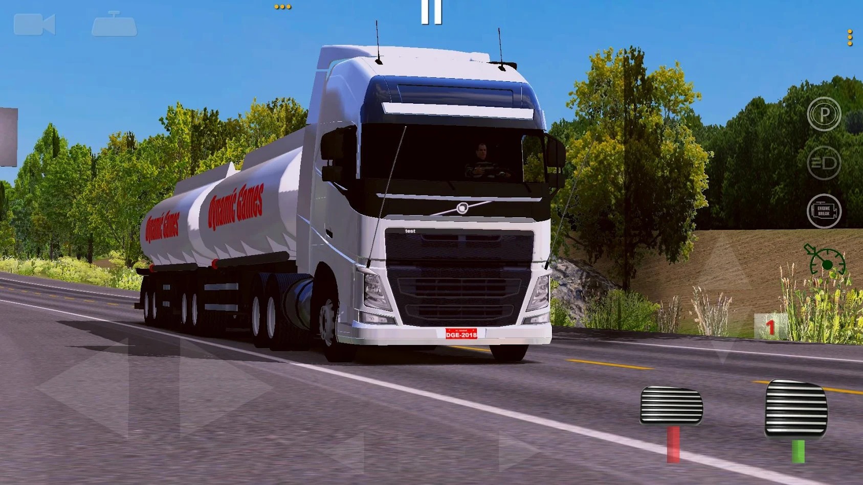 Cách chơi trong World Truck Driving Simulator 1